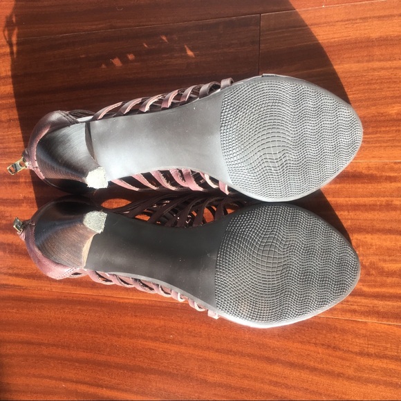 Crown Vintage Strappy Heels - Picture 4 of 8